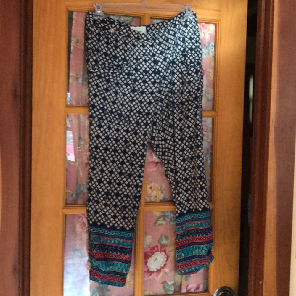 Elevenses Silk pants size‎ 10
